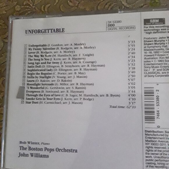 Lot of Three CDs - The Three Tenors, John Williams, Rodgers and Hammerstein - Picture 3 of 5